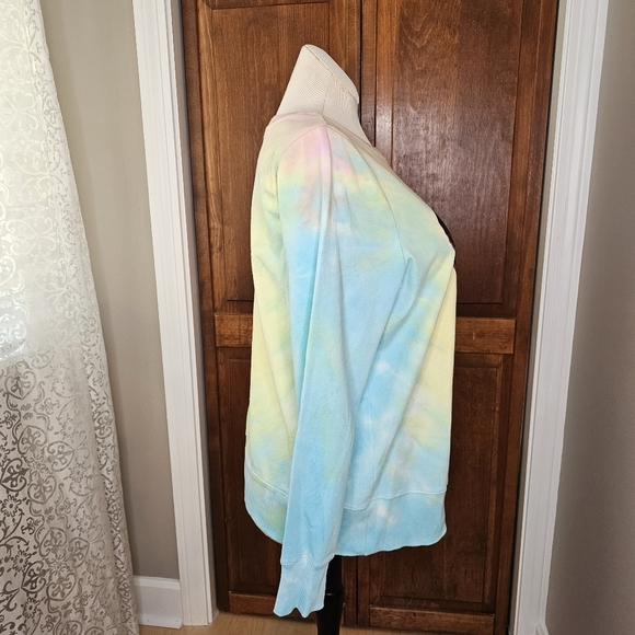 Torrid Lovesick Tie-Dye Sweatshirt with Heart and Lightning Bolt - Picture 9 of 11